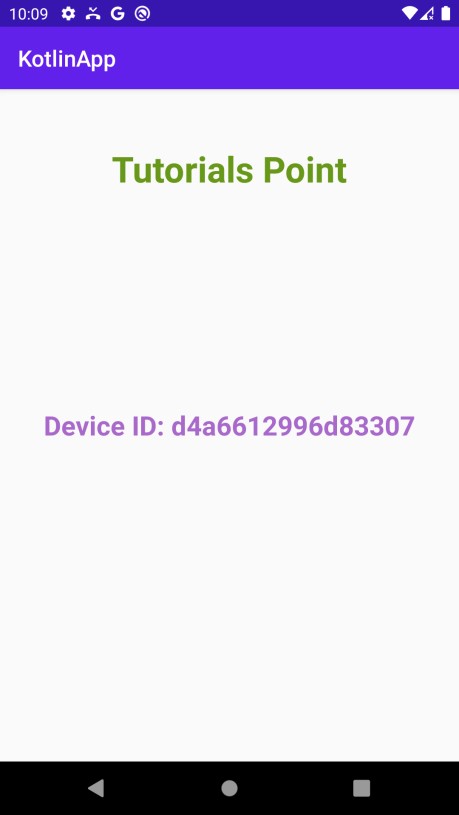 จะรับและจัดเก็บ ID อุปกรณ์ใน Android โดยใช้ Kotlin ได้อย่างไร 