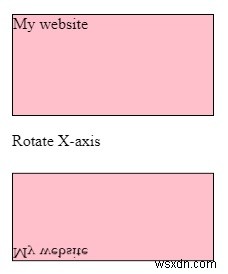 การแปลง 3D ใน CSS3 