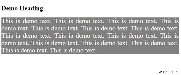 การตั้งค่าขนาดตัวอักษรด้วย Em ใน CSS 