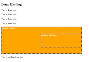 ตำแหน่งคงที่ใน CSS 