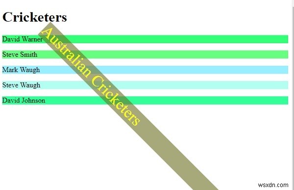 ฟังก์ชัน CSS หมุน () 