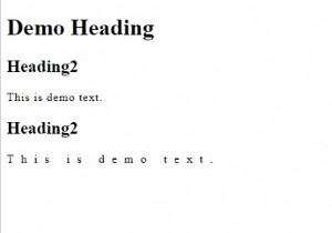 การเว้นวรรคตัวอักษรโดยใช้ CSS 