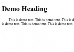 การเยื้องข้อความโดยใช้ CSS 