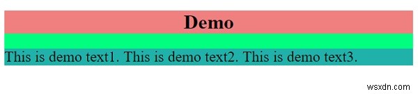 การตั้งค่าสีพื้นหลังใน CSS 