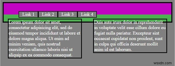 แก้ไขพาเรนต์ที่ยุบโดยใช้ CSS 