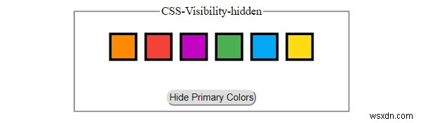 การควบคุมการมองเห็นองค์ประกอบที่ทำงานกับ CSS 