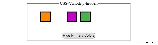 การควบคุมการมองเห็นองค์ประกอบที่ทำงานกับ CSS 