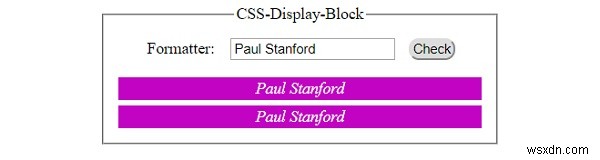 การทำงานกับ Display Block ใน CSS 