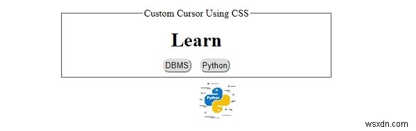 วิธีสร้าง Custom Cursor โดยใช้ CSS 