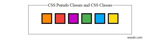 คลาสหลอกและคลาส CSS 