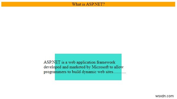 แก้ไขตำแหน่งโดยใช้ CSS 