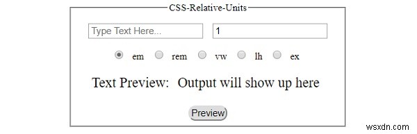 CSS หน่วยสัมบูรณ์และสัมพัทธ์ 