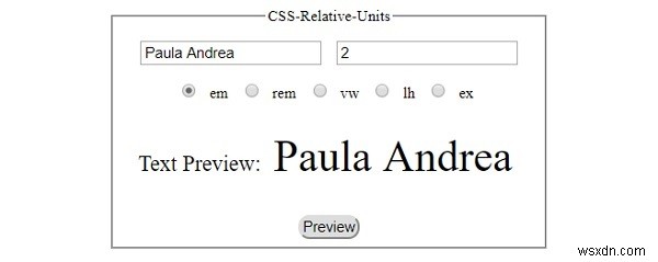 CSS หน่วยสัมบูรณ์และสัมพัทธ์ 