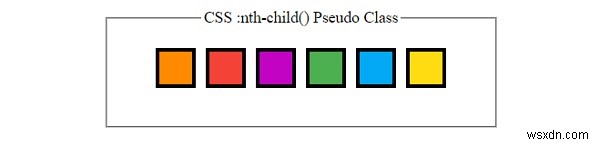:nth-child Pseudo-class ใน CSS 