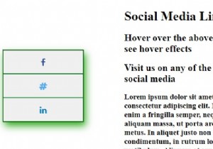 จะสร้างแถบไอคอนโซเชียลมีเดียด้วย CSS ได้อย่างไร? 