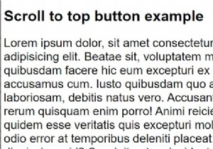 จะสร้างปุ่มเลื่อนกลับไปด้านบนด้วย CSS ได้อย่างไร? 