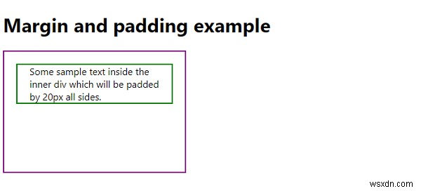 CSS Margins and Padding 