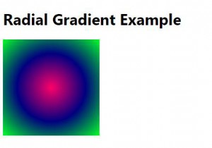 การสร้าง CSS3 Radial Gradients 
