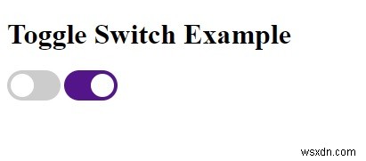 จะสร้างสวิตช์สลับ (ปุ่มเปิด/ปิด) ด้วย CSS ได้อย่างไร 