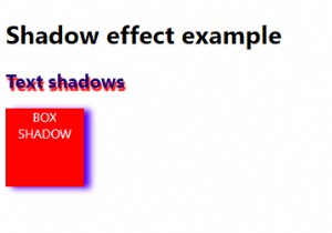 เอฟเฟกต์เงา CSS 