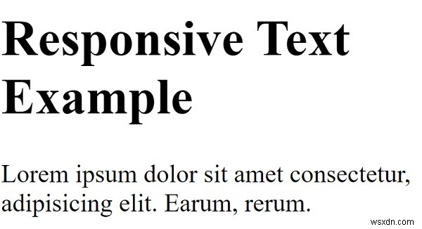 จะสร้างตัวพิมพ์ตอบสนองด้วย CSS ได้อย่างไร 