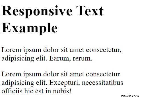 จะสร้างตัวพิมพ์ตอบสนองด้วย CSS ได้อย่างไร 