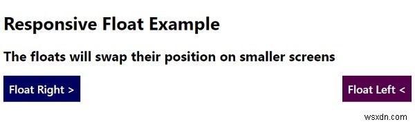 จะสร้างองค์ประกอบลอยที่ตอบสนองด้วย CSS ได้อย่างไร? 