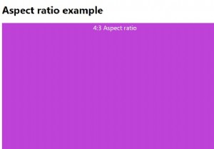 จะรักษาอัตราส่วนกว้างยาวขององค์ประกอบด้วย CSS ได้อย่างไร? 
