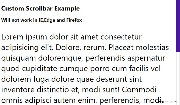 จะสร้างแถบเลื่อนแบบกำหนดเองด้วย CSS ได้อย่างไร? 