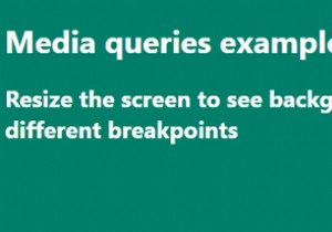 การออกแบบเว็บที่ตอบสนองด้วย Media Queries ใน CSS 
