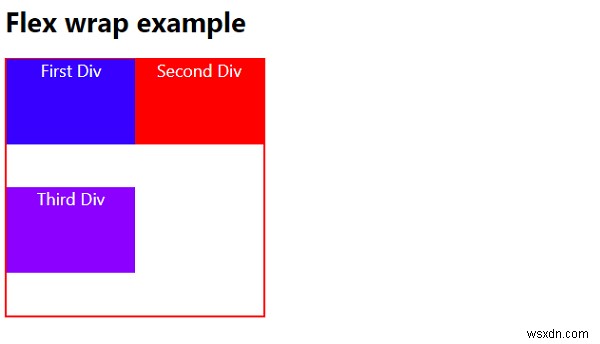 เปิดใช้งานการห่อรายการแบบยืดหยุ่นโดยใช้ CSS3 