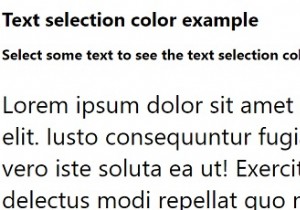 จะแทนที่สีการเลือกข้อความเริ่มต้นด้วย CSS ได้อย่างไร 