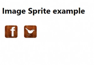แสดงไอคอนจาก Image Sprite โดยใช้ CSS 