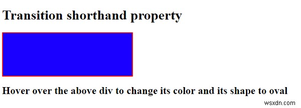 คุณสมบัติชวเลขการเปลี่ยน CSS3 