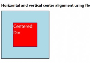 การจัดตำแหน่งกึ่งกลางแนวนอนและแนวตั้งด้วย Flexbox ใน CSS3 