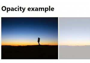 CSS Image Opacity สำหรับเว็บเบราว์เซอร์ทั้งหมดรวมถึง IE 8 และน้อยกว่า 
