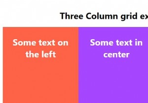 จะสร้างตารางเลย์เอาต์ 3 คอลัมน์ด้วย CSS ได้อย่างไร 
