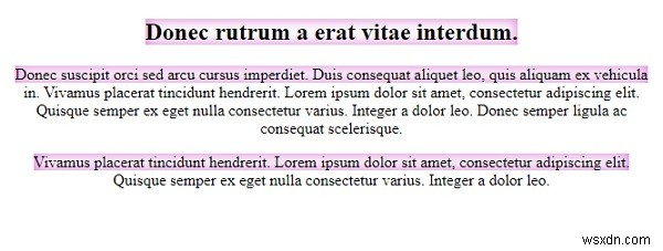 การสร้างบรรทัดแรกที่น่าดึงดูดใจด้วย CSS ::first-line 