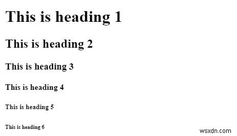 จะสร้างหัวข้อในหน้า HTML ได้อย่างไร? 