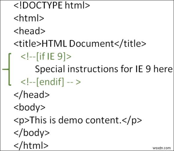 จะสร้างความคิดเห็นแบบมีเงื่อนไขใน HTML ได้อย่างไร? 