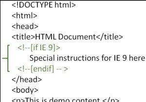 จะสร้างความคิดเห็นแบบมีเงื่อนไขใน HTML ได้อย่างไร? 