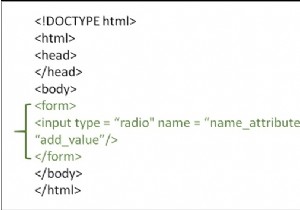 เราจะใช้ปุ่มตัวเลือกในรูปแบบ HTML ได้อย่างไร 
