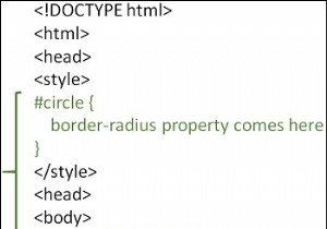 วิธีการวาดวงกลมในหน้า HTML? 