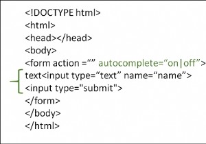 จะใช้แอตทริบิวต์เติมข้อความอัตโนมัติใน HTML ได้อย่างไร 