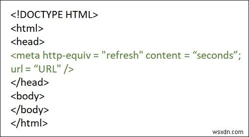 จะเปลี่ยนเส้นทางจากหน้า HTML ได้อย่างไร 