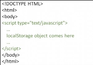 จะเก็บข้อมูลในเบราว์เซอร์ด้วย HTML5 localStorage API ได้อย่างไร 