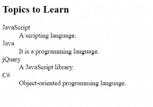 HTML  dd  แท็ก 