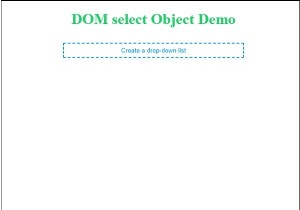 HTML DOM เลือกวัตถุ 