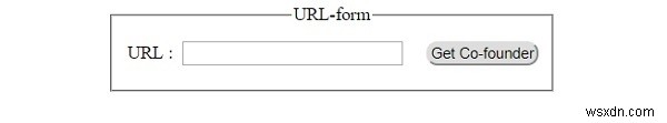 HTML DOM ใส่ URL แบบฟอร์มคุณสมบัติ 