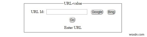 HTML DOM อินพุต URL ค่าคุณสมบัติ 